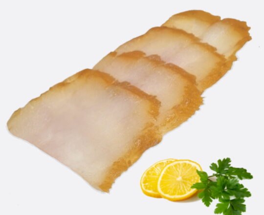 Gerookte heilbot filet