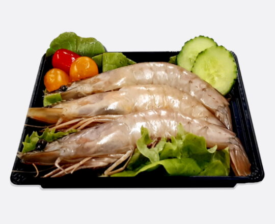 BBQ of Gourmet white tiger gamba’s