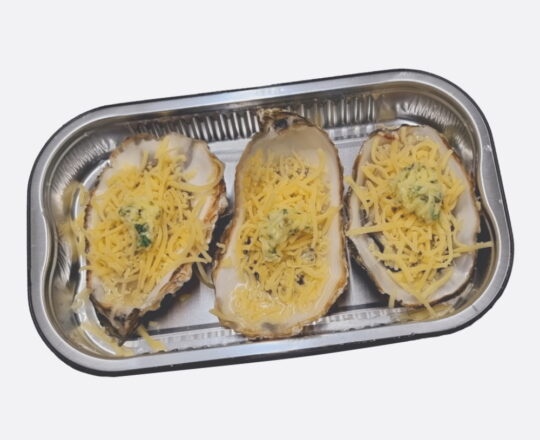 Ovenschotel gegratineerde oesters