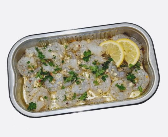 Ovenschotel scampi