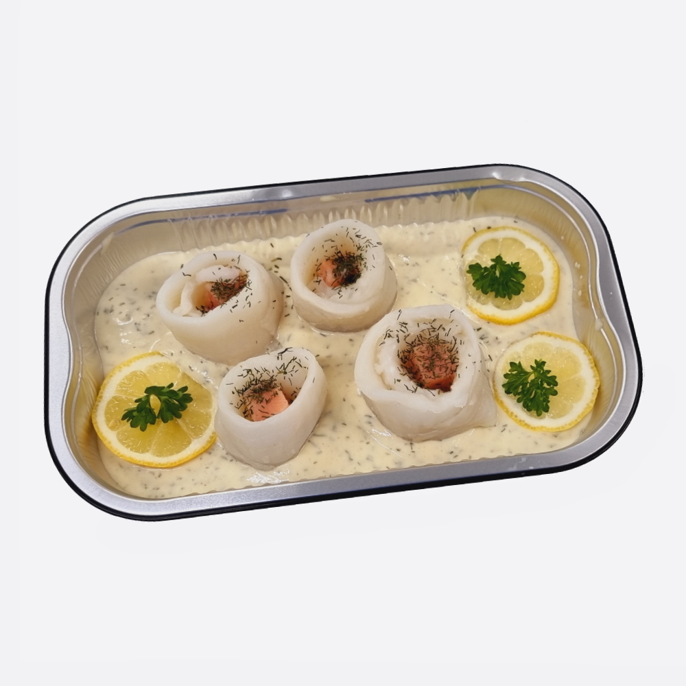 Ovenschotel tong-zalm rol