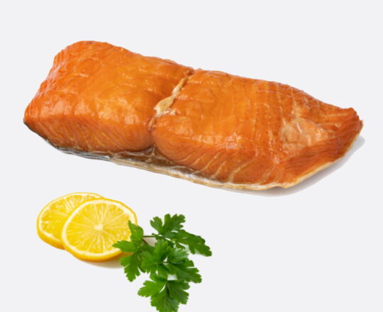Warm gerookte zalm - 1 warme zalm moot 180-200 gram