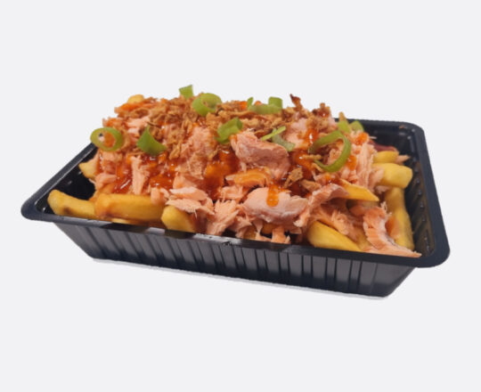 Loaded Fries - Smoked Salmon